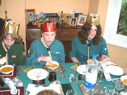 2005 PL's gave the Troop Leaders a Thank You meal