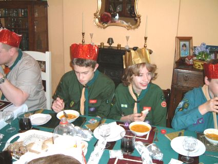 2005 PL's gave the Troop Leaders a Thank You meal