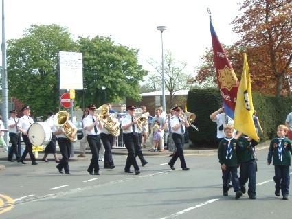 St Georges Day Parade -  2004 - Pinkneys Green Scouts
