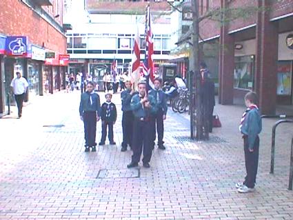 St Georges Day Parade -  2004 - Pinkneys Green Scouts