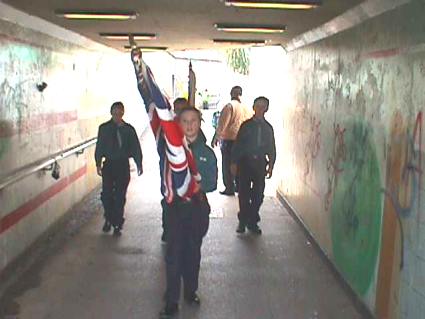 St Georges Day Parade -  2004 - Pinkneys Green Scouts