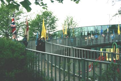 St Georges Day Parade -  2004 - Pinkneys Green Scouts
