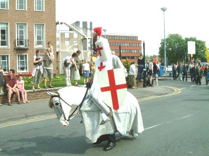 St Georges Day Parade -  2004 - Pinkneys Green Scouts