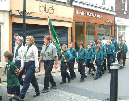 St Georges Day Parade -  2005 - Pinkneys Green Scouts