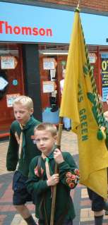 St Georges Day Parade -  2005 - Pinkneys Green Scouts
