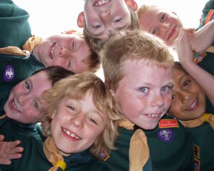 St Georges Day Parade -  2005 - Pinkneys Green Scouts