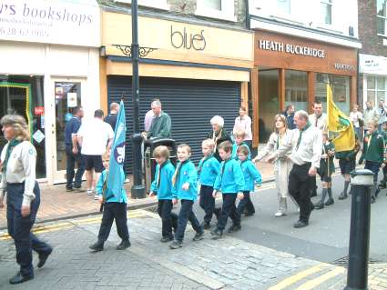 St Georges Day Parade -  2005 - Pinkneys Green Scouts