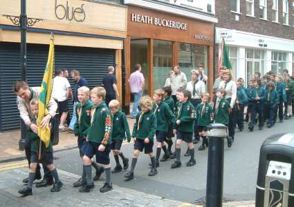 St Georges Day Parade -  2005 - Pinkneys Green Scouts