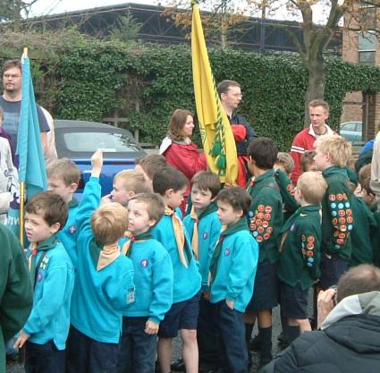 St Georges Day Parade -  2006 - Pinkneys Green Scouts