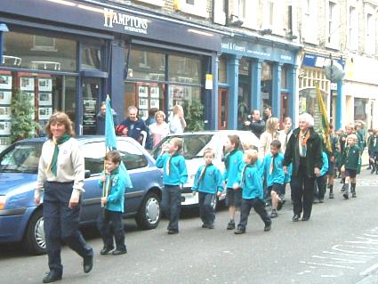 St Georges Day Parade -  2006 - Pinkneys Green Scouts