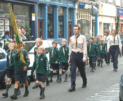 St Georges Day Parade -  2006 - Pinkneys Green Scouts