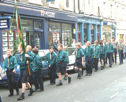 St Georges Day Parade -  2006 - Pinkneys Green Scouts