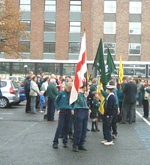 St Georges Day Parade -  2006 - Pinkneys Green Scouts