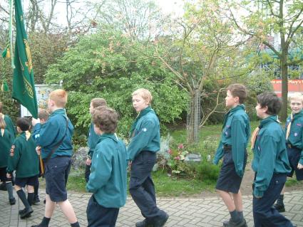 St Georges Day Parade -  2006 - Pinkneys Green Scouts