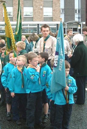 St Georges Day Parade -  2006 - Pinkneys Green Scouts