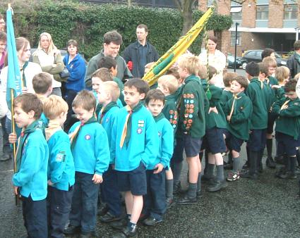 St Georges Day Parade -  2006 - Pinkneys Green Scouts