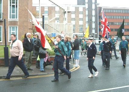 St Georges Day Parade -  2006 - Pinkneys Green Scouts