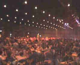 Special Meal with 2,500 other UK Scouts