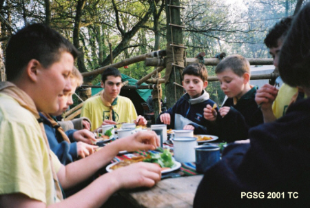 Troop Camp 2001