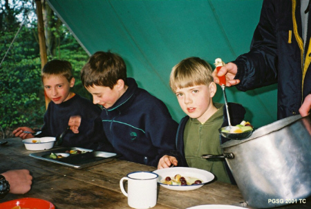 Troop Camp 2001