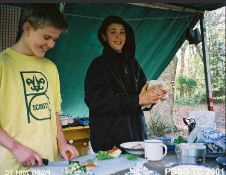 Troop Camp 2001