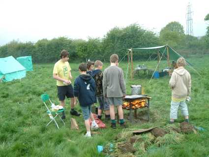 Troop Weekend Camp 2005 - Holyport