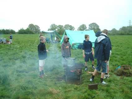 Troop Weekend Camp 2005 - Holyport