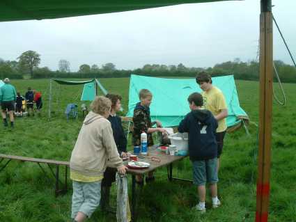 Troop Weekend Camp 2005 - Holyport