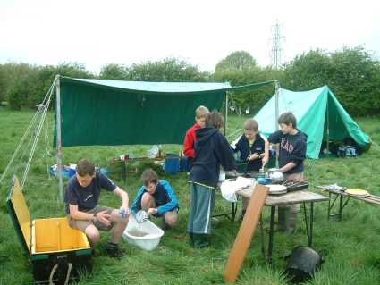 Troop Weekend Camp 2005 - Holyport