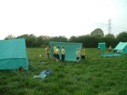 Troop Weekend Camp 2005 - Holyport