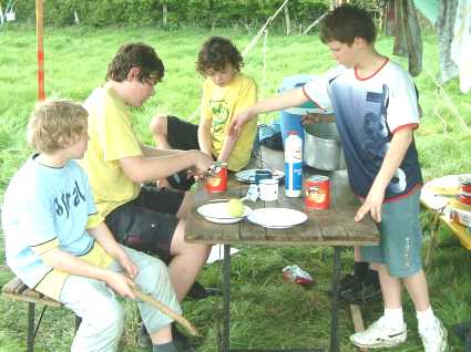 Troop Weekend Camp 2005 - Holyport