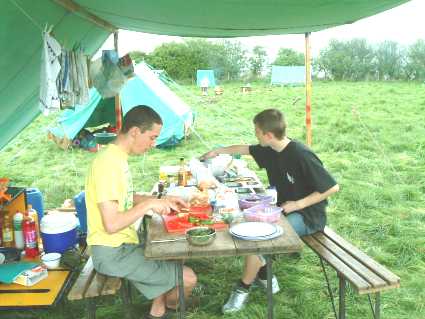 Troop Weekend Camp 2005 - Holyport
