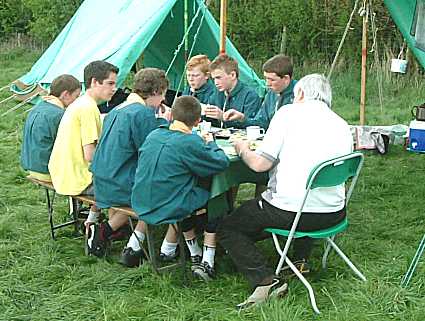 Troop Weekend Camp 2005 - Holyport