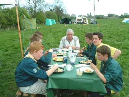 Troop Weekend Camp 2005 - Holyport