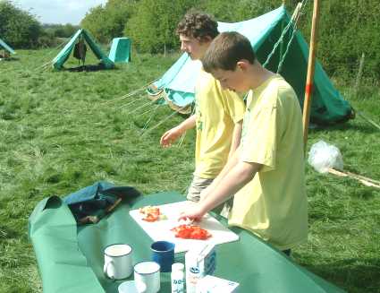Troop Weekend Camp 2005 - Holyport