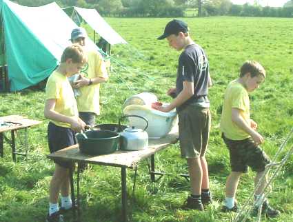 Troop Weekend Camp 2005 - Holyport