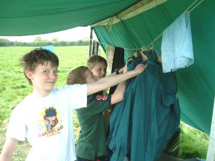Troop Weekend Camp 2005 - Holyport