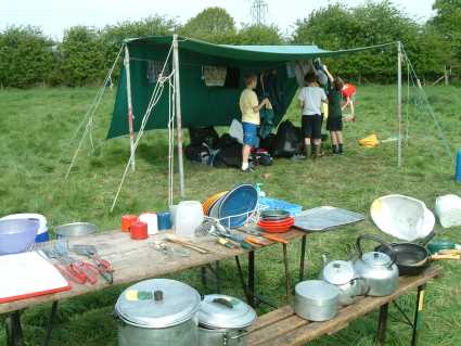 Troop Weekend Camp 2005 - Holyport