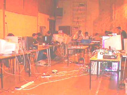 Young Leaders LAN Event 2006 - Pinkneys Green Scouts